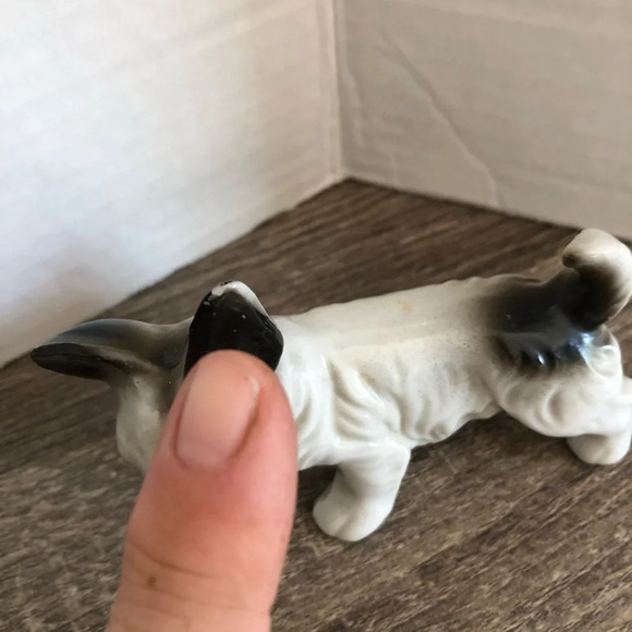 Vintage Ceramic Scottish Terrier Decor - Picture 8 of 11